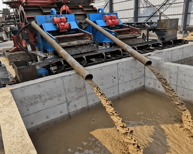 (圖:洗沙廠用消泡劑用途)