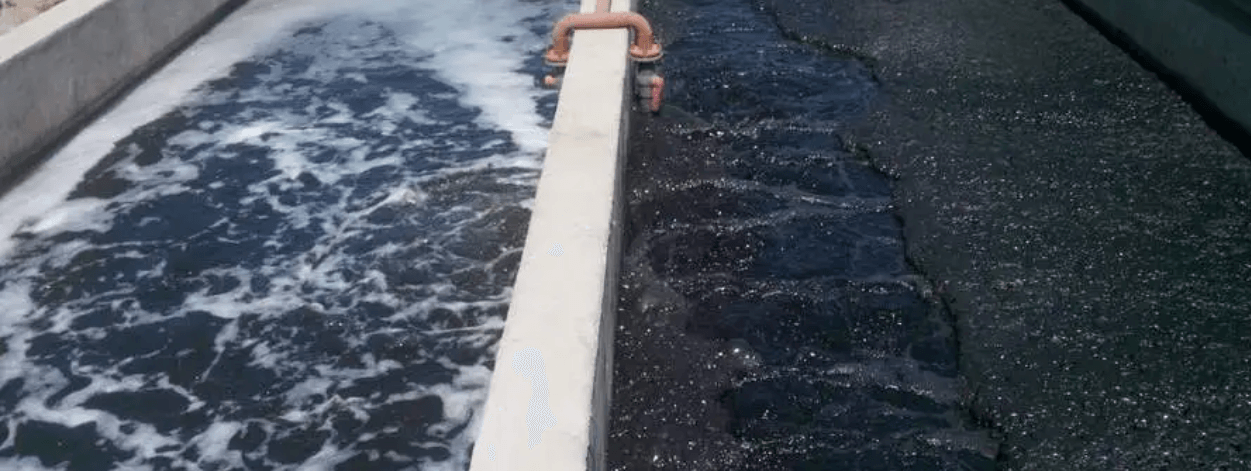 （圖：污水處理起泡場(chǎng)景）